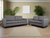 Lucca 3 seater and 2 seater sofa. Styled image.