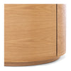 Muse Natural Oak Bedside - Oak Top