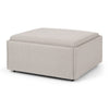 Ottoman Single Sofa Bed - Natural