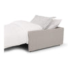 Ottoman Single Sofa Bed - Natural