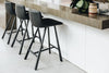 Rustic Bar Stool - Black