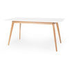 Radius Dining Table - 160cm White Top