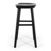Fuji Barstool - Black Oak
