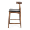 Elbow Barstool - Deep Oak