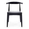 Elbow Dining Chair - Black