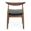 Elbow Dining Chair - Deep Oak