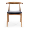 Elbow Dining Chair - Natural Oak