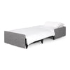 Ottoman Single Sofa Bed - Storm