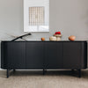 Kontur Sideboard - Black Oak