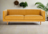 Madison 3 seater sofa - Honey Gold