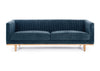 Madison 3 seater sofa - Blue Strata