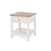 Jessica 1 Drawer Bedside - Oak Top