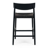 Ingrid Bar Stool Black Oak