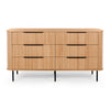 Anders 6 Drawer Dresser - Natural