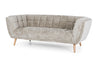 Towelie 3 seater sofa - Pearl Grey