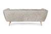 Towelie 3 seater sofa - Pearl Grey
