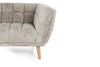 Towelie 3 seater sofa - Pearl Grey