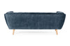 Towelie 3 seater sofa - Blue Indigo