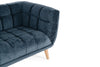 Towelie 3 seater sofa - Blue Indigo
