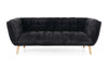 Towelie 3 seater sofa - Black