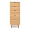 Oslo 5 Drawer Tallboy