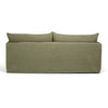 Hamilton Slipcover 3 Seater Sofa - Khaki Green