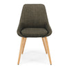 Bari Dining Chair - Green/Oak
