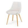 Bari Dining Chair - Cream/Oak