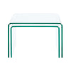 Ghost Glass Nested Tables