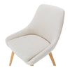 Bari Dining Chair - Cream/Oak