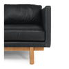 Strada 3 seater - Black Leather *Display model*