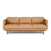 Strada 3 seater - Tan Leather