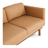 Strada 3 seater - Tan Leather