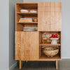Etch Oak Display Unit