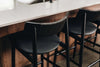 Niles Barstool Highback- All Black