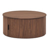 Palliser Round Coffee Table - Walnut