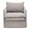 Hamilton Slipcover Armchair - Cement