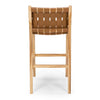 Indo Highback Barstool - Tan
