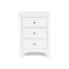Jessica 3 Drawer Bedside Table