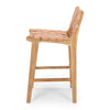 Indo Highback Barstool - Blush