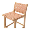 Indo Highback Barstool - Blush