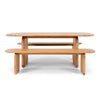 Panel Oak Dining Set (3pcs)