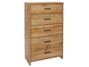 Nova 5 Drawer Tallboy