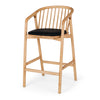 Nord Highback Barstool Natural