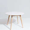 Radius Round Dining Table - White Top