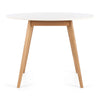 Radius Round Dining Table - White Top