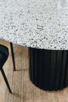 Terrazzo Dining Table - Black
