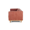 Madison 3 seater sofa - Amber Rose