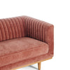Madison 3 seater sofa - Amber Rose