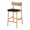 Niles Highback Barstool PU Seat